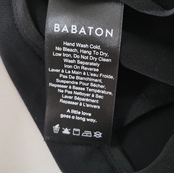 Gently Loved Black Aritzia Babaton Pant Size 4 - Picture 5 of 7